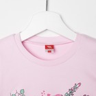 Пижама для девочки, рост 140 см (72), цвет светло-розовый - Фото 3