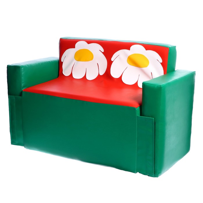 Игровой набор мебели «Солнышко», 2 кресла, пуф, диван, МИКС - фото 1925802006