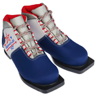 Ботинки лыжные Spine Kids 299/1, NN75, искусственная кожа, искусственная кожа, цвет белый/синий, лого красный, размер 30 - Фото 2