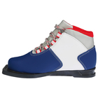 Ботинки лыжные Spine Kids 299/1, NN75, искусственная кожа, искусственная кожа, цвет белый/синий, лого красный, размер 30 - Фото 3