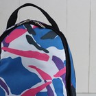 Рюкзак на молнии "Яркий камуфляж", 1 отдел, 1 наружный и 2 боковых кармана, объём - 10л, розовый/голубой - Фото 4