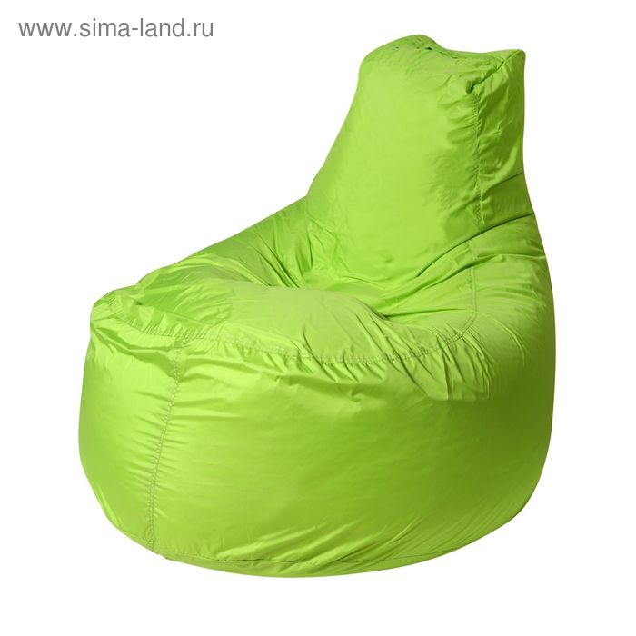 Кресло - мешок «Банан», диаметр 90 см, высота 100 см, цвет зелёный - Фото 1