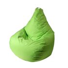 Кресло - мешок «Капля S», диметр 85 см, высота 130 см, цвет зелёный - фото 2169058
