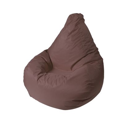 Кресло - мешок «Капля S», диметр 85 см, высота 130 см, цвет коричневый