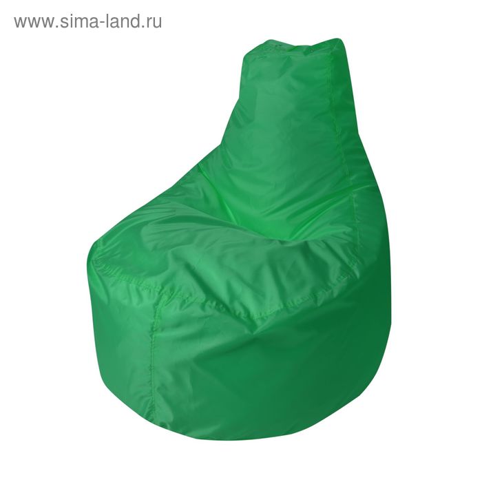 Кресло - мешок «Банан», диаметр 90 см, высота 100 см, цвет зелёный - Фото 1