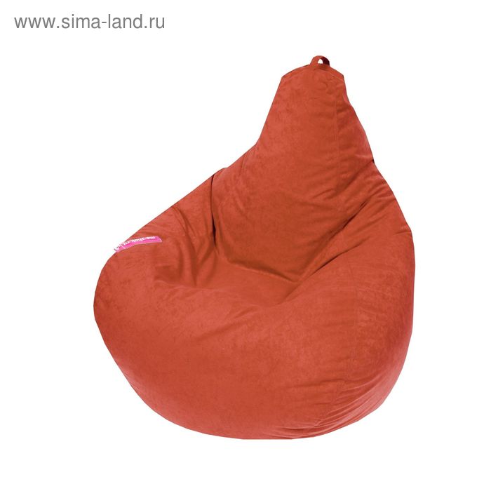 Кресло - мешок «Капля S», диметр 85 см, высота 130 см, цвет оранжевый - Фото 1