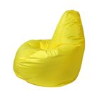 Кресло - мешок «Капля S», диаметр 85 см, высота 130 см, цвет жёлтый - Фото 4