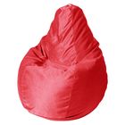 Кресло-мешок «Капля M», диаметр 100 см, высота 140 см, цвет красный - фото 5947078