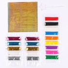 Набор для творчества: фреска песком с блёстками (5 цветов), "Следуй за мечтой", Холодное сердце - Фото 3