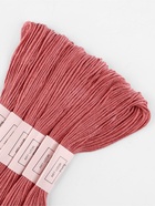 Нитки мулине №223, 8±1 м, набор 6 шт., грязно-розовый - Фото 2