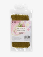 Нитки мулине №831, 8±1 м, набор 6 шт., оливковые - Фото 5
