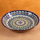 Ляган узбекский Риштанская Керамика «Узоры», d=25 см, синий - Фото 9