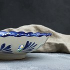 Фруктовница узбекская Риштанская Керамика «Узоры», d=23 см, синяя - Фото 3