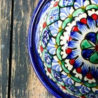 Пиала узбекская Риштанская Керамика «Узоры», 200 мл, d=11.5 см, МИКС - Фото 14