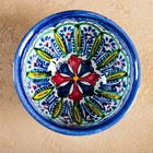 Пиала узбекская Риштанская Керамика «Узоры», 200 мл, d=11.5 см, МИКС - Фото 4