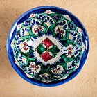 Пиала узбекская Риштанская Керамика «Узоры», 200 мл, d=11.5 см, МИКС - Фото 5