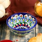 Пиала узбекская Риштанская Керамика «Узоры», 200 мл, d=11.5 см, МИКС - Фото 6