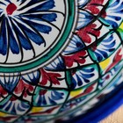 Коса Риштанская Керамика "Узоры", 18 см, большая, синяя - Фото 3