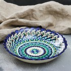 Тарелка глубокая Риштанская Керамика «Узоры», d=20 см, синяя, узор МИКС - Фото 7