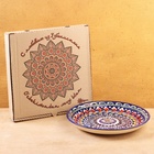 Ляган узбекский Риштанская Керамика «Узоры», d=28 см, синий, МИКС - Фото 4