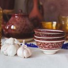 Пиала узбекский Риштанская Керамика «Узоры», 150 мл, d=11.5 см, коричневая - Фото 4