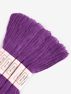 Нитки мулине №208, 8±1 м, набор 6 шт., сиреневый - Фото 2