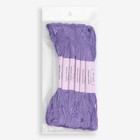 Нитки мулине, 8 ± 1 м, цвет ярко-фиолетовый №3746 - Фото 4