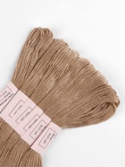 Нитки мулине №841, 8±1 м, набор 6 шт., тёмно-бежевые - Фото 2