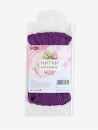 Нитки мулине №3348, 8±1 м, набор 6 шт., фиолетовый - Фото 4
