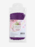 Нитки мулине №3348, 8±1 м, набор 6 шт., фиолетовый - Фото 5