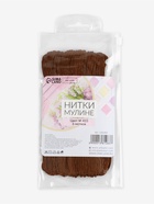 Нитки мулине №433, 8±1 м, набор 6 шт., коричневый - Фото 5