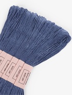 Нитки мулине №161, 8±1 м, набор 6 шт., серо-синий - Фото 2