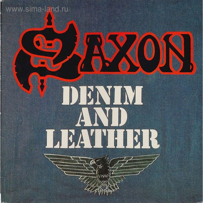 Виниловая пластинка Saxon - Denim And Leather - Фото 1