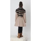 Пальто для девочки "КВИН",  рост 140 см, цвет бежевый - Фото 2