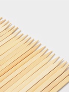 Шампуры Доляна, 35 см, набор 25 шт., бамбук - Фото 2