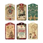 Шильдик декоративный в наборе «Рождественское ретро», 5 × 9 см - Фото 2