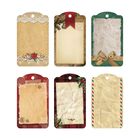 Шильдик декоративный в наборе «Рождественское ретро», 5 × 9 см - Фото 3