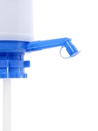 Помпа для воды Luazon, механическая, средняя, под бутыль от 11 до 19 л, голубая - Фото 7