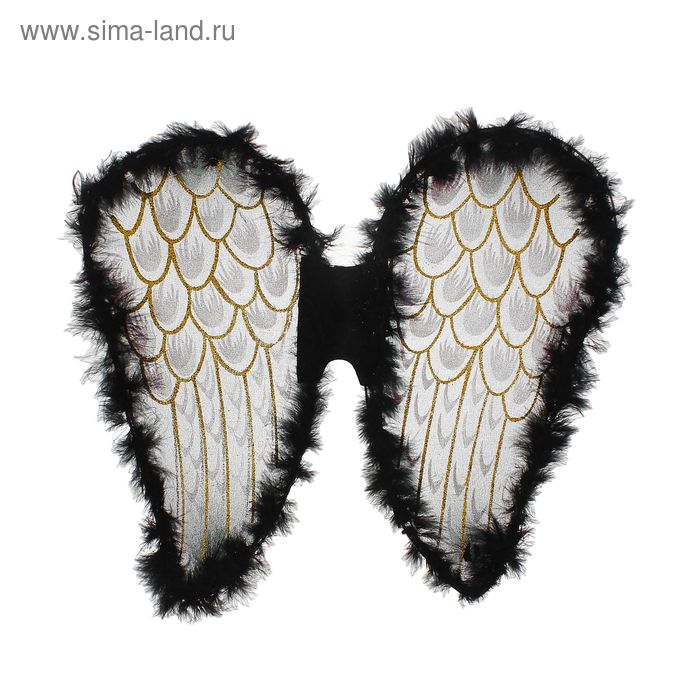 Карнавальные крылья "Ангел" - Фото 1