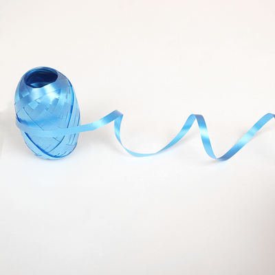 Лента упаковочная для воздушных шаров и подарков, матовая, ассорти, набор 6 шт., 0.5 см × 10 м