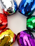 Лента упаковочная глянцевая, ассорти, набор 6 шт., 0.5 см × 10 м - Фото 3