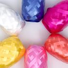 Лента упаковочная перламутровая, для воздушных шаров и подарков, ассорти, набор 6 шт., 0.5 см × 10 м - Фото 2