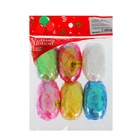 Лента упаковочная перламутровая, для воздушных шаров и подарков, ассорти, набор 6 шт., 0.5 см × 10 м - Фото 4