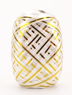 Лента упаковочная для воздушных шаров и подарков, с золотой полосой, ассорти, набор 6 шт., 0.5 см × 10 м - Фото 9