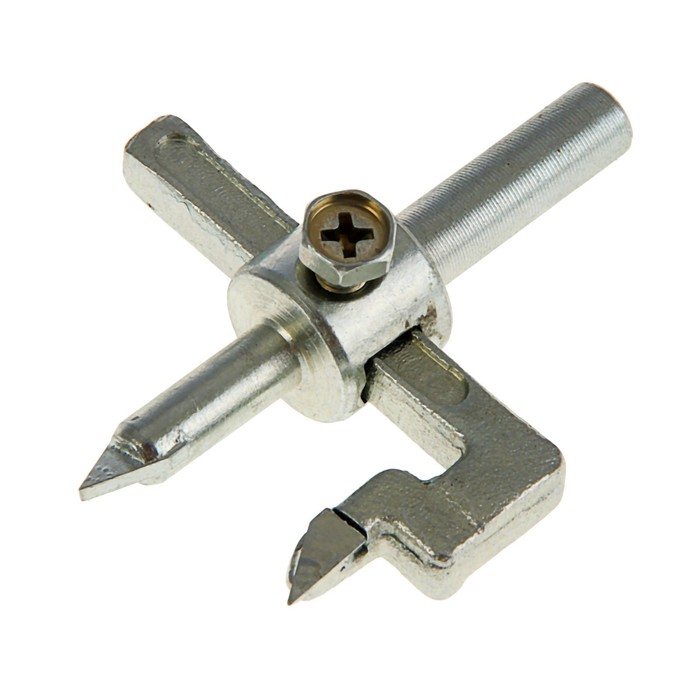 Сверло круговое регулируемое по кафелю ТУНДРА «Балеринка», 20 - 100 мм - Фото 1