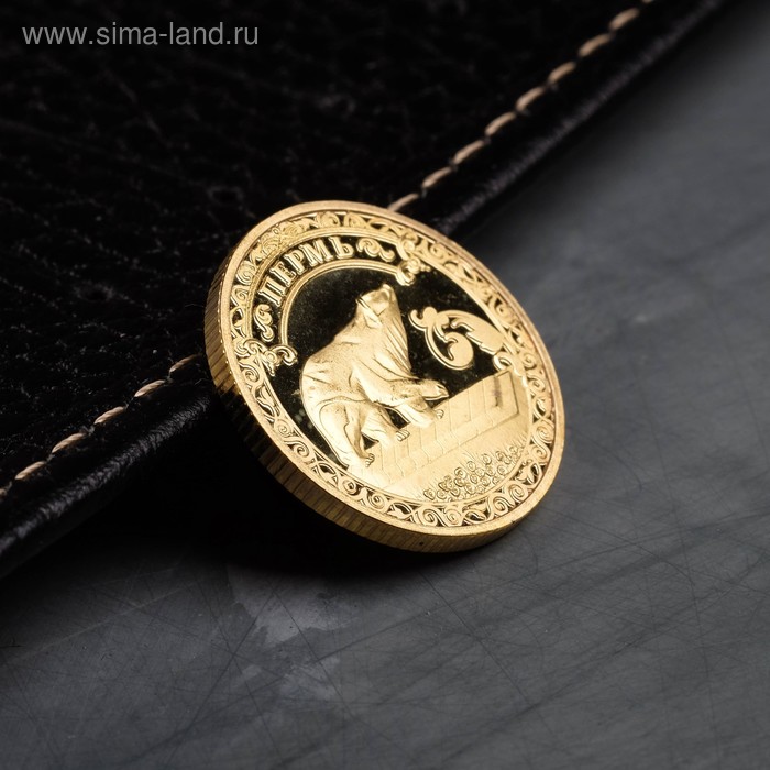 Монета «Пермь», d= 2.2 см - Фото 1