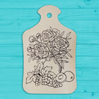 Доска для выжигания и росписи по дереву "Натюрморт" - Фото 3