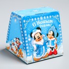 Коробка подарочная "Радости!" Микки Маус и друзья, 11,5 х 11,5 х 11,5 см - Фото 1