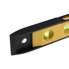 Уровень пластиковый магнитный ТУНДРА, 3 глазка, 225 мм - Фото 4