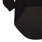 Рубашка женская удлинённая, цвет чёрный, размер 42 - Фото 6